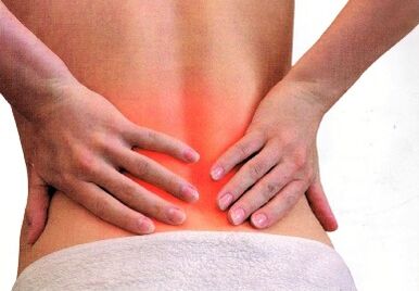 Dolor de Low en una mujer